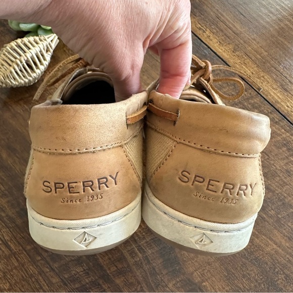 Sperry | Coastfish Boat Shoe, Tan & Metallic - Picture 5 of 7